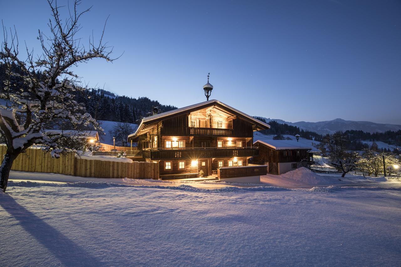 Bergchalet Rauchenhof ライト・イム・アルプバッハタール エクステリア 写真