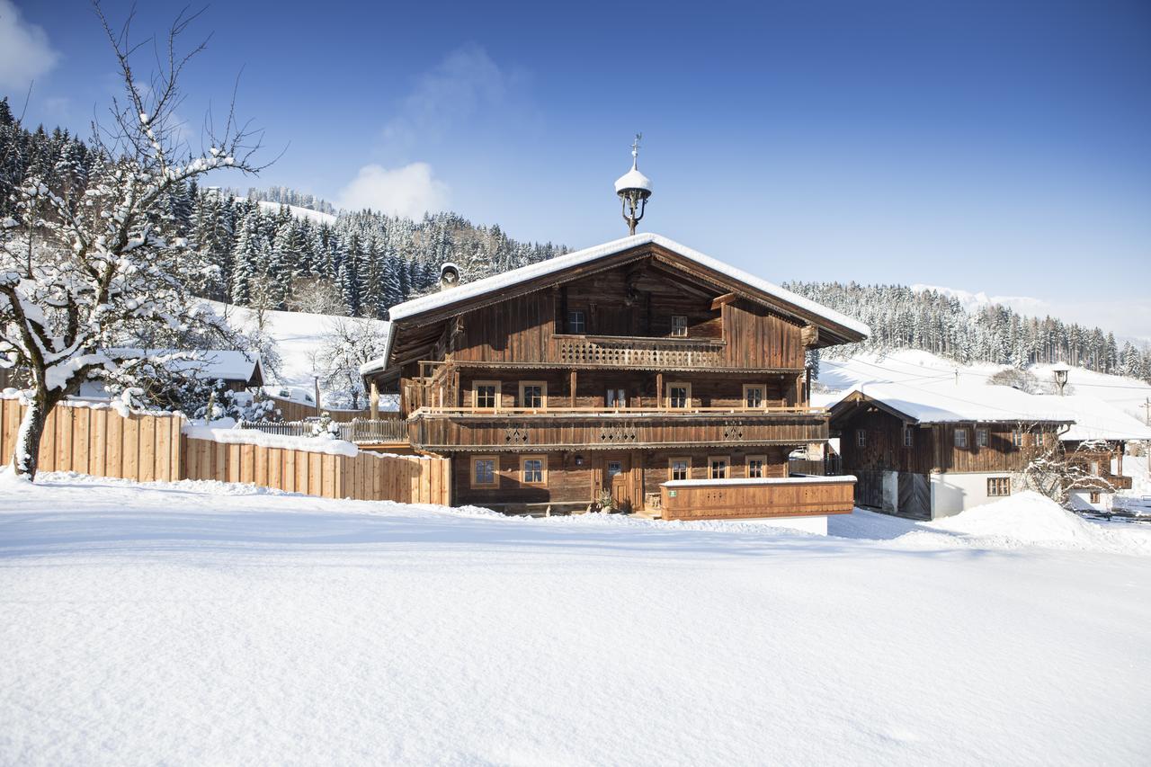 Bergchalet Rauchenhof ライト・イム・アルプバッハタール エクステリア 写真